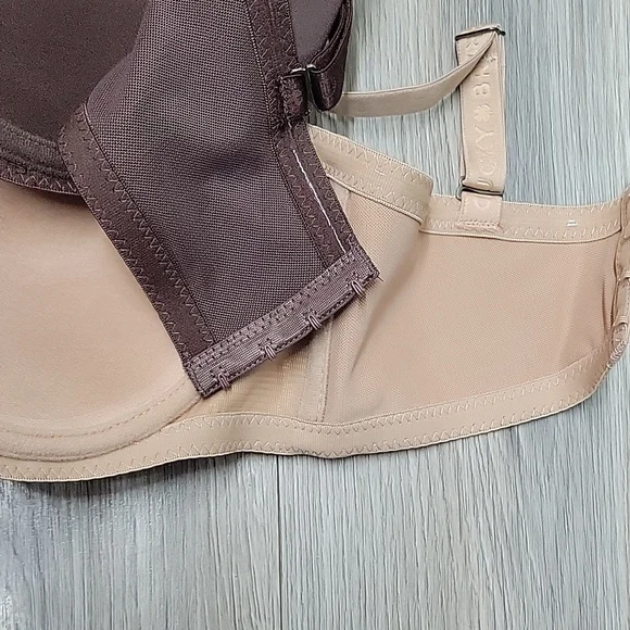 Lucky Brand Women's Beige and Brown Bra - Picture 6 of 7